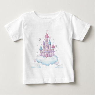 Camiseta De Bebé Castillo de hadas flotantes - Fantasía de niños ca
