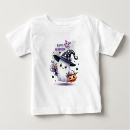 Camiseta De Bebé Castillo de Halloween Witch Witchcraft Wizards