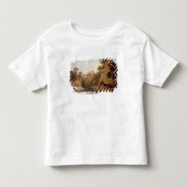 Camiseta De Bebé Castillo de Hawthornden, cerca de Edimburgo, (Anverso)