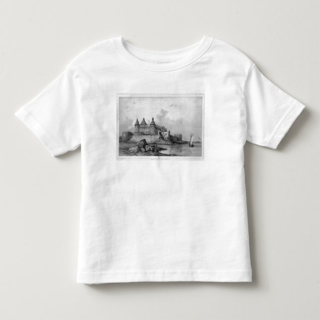 Camiseta De Bebé Castillo de Kalmar (Anverso)