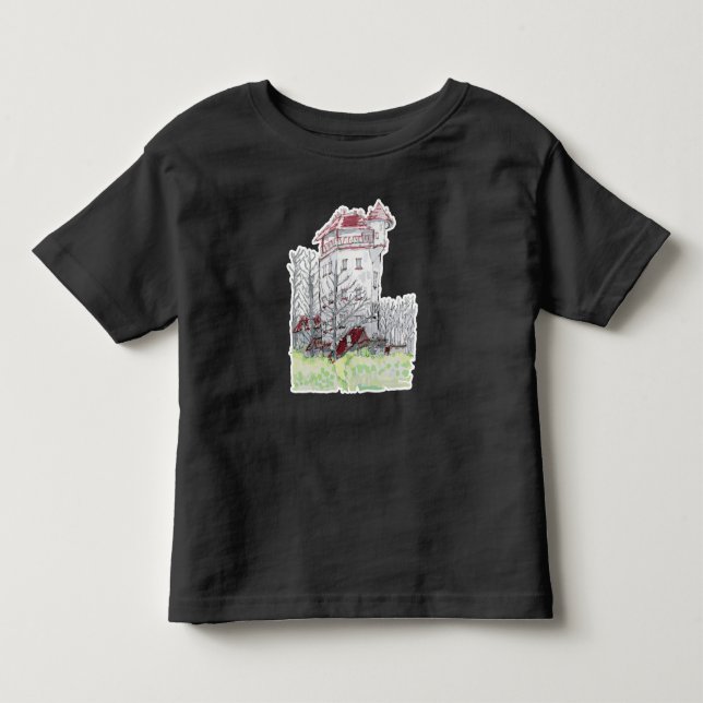 Camiseta De Bebé Castillo de Palthetoren en Sprengenberg (Anverso)