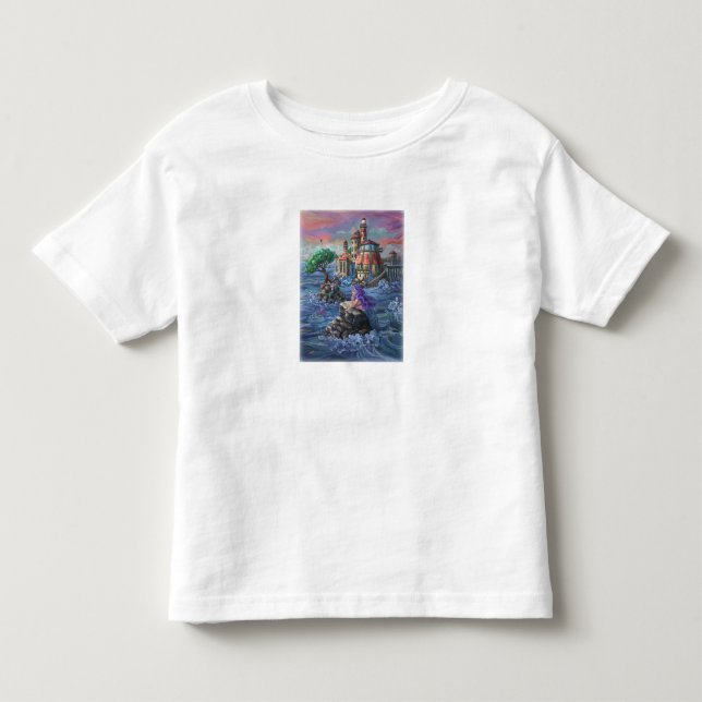 Camiseta De Bebé Castillo de Sirena (Anverso)