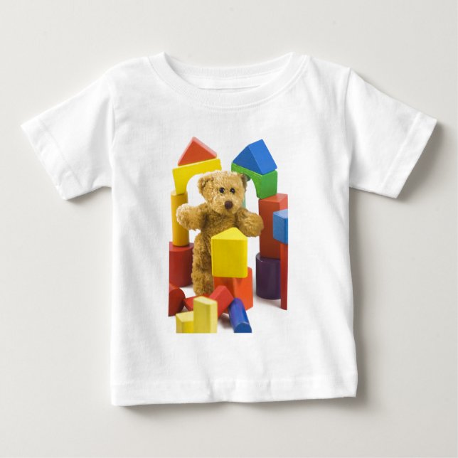 Camiseta De Bebé Castillo de Ted (Anverso)