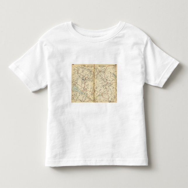 Camiseta De Bebé Castillo del norte, Nueva York 2 (Anverso)