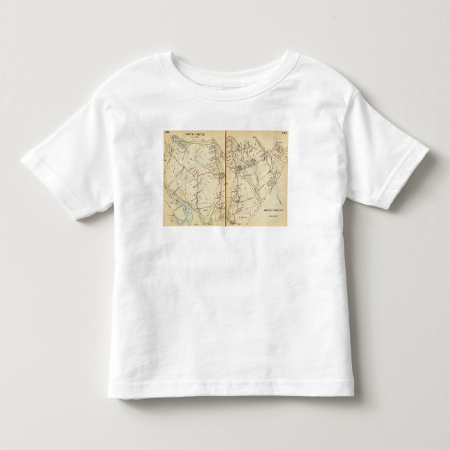 Camiseta De Bebé Castillo del norte, Nueva York 2 (Anverso)