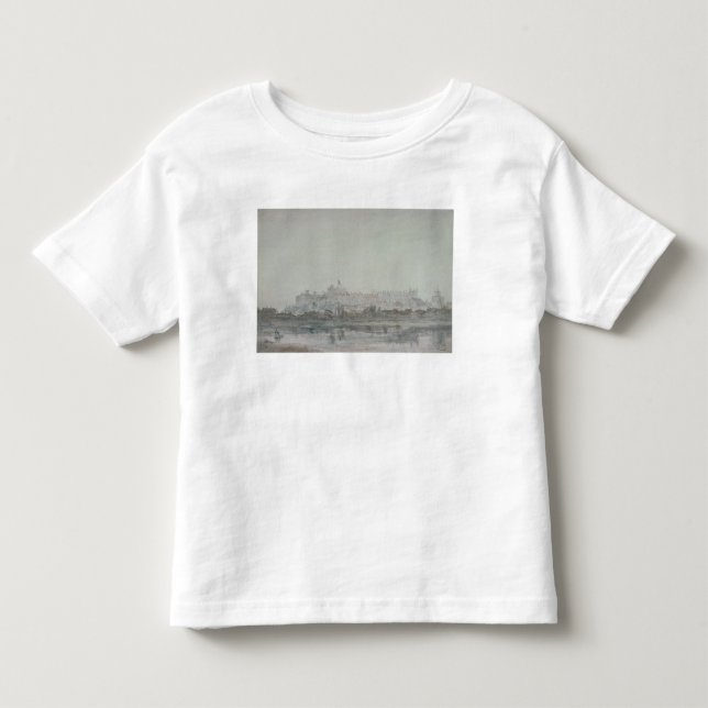 Camiseta De Bebé Castillo del río, 19 de John Constable el | (Anverso)