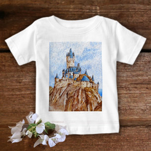 Camiseta De Bebé Castillo en el río Rin