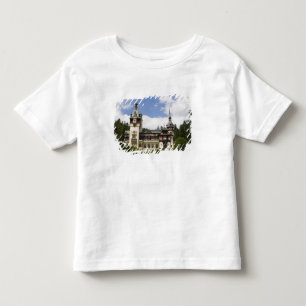 Camiseta De Bebé Castillo Peles del siglo XVIII, Sinaia, Rumania,