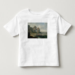 Camiseta De Bebé Castle Rock (isla) de Flatholm, canal de Bristol,