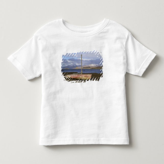 Camiseta De Bebé Castle Stalker con barco pesquero en el (Anverso)