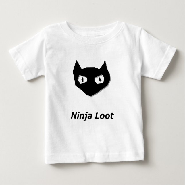 Camiseta De Bebé Cat Boo Ninja Loot (Anverso)