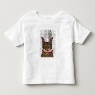 Camiseta De Bebé Cat Chef