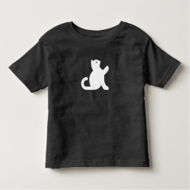 Camiseta De Bebé Cat Dice Hola