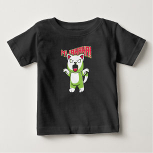 Camiseta De Bebé Cat Halloween