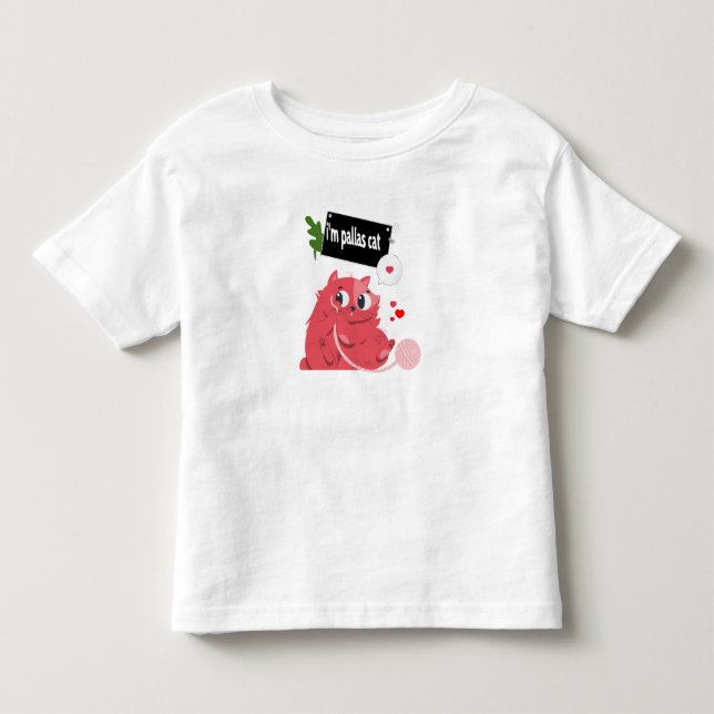 Camiseta De Bebé cat pallais (Anverso)