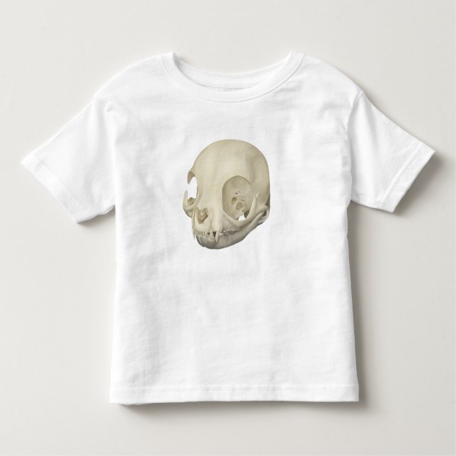 Camiseta De Bebé Cat Skull (Anverso)
