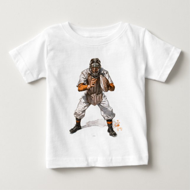 Camiseta De Bebé Catalizador de béisbol (Anverso)