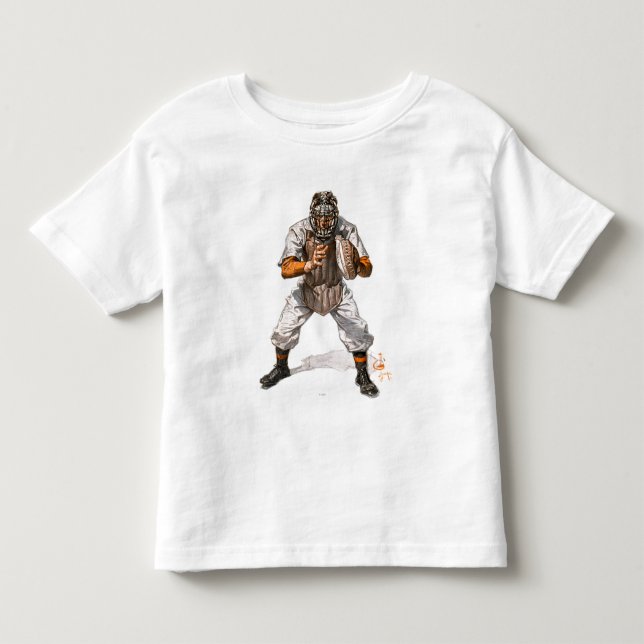 Camiseta De Bebé Catalizador de béisbol (Anverso)