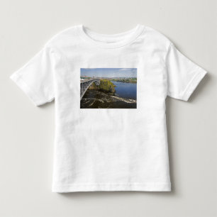 Camiseta De Bebé Cataratas inversas en el río St. John en St.