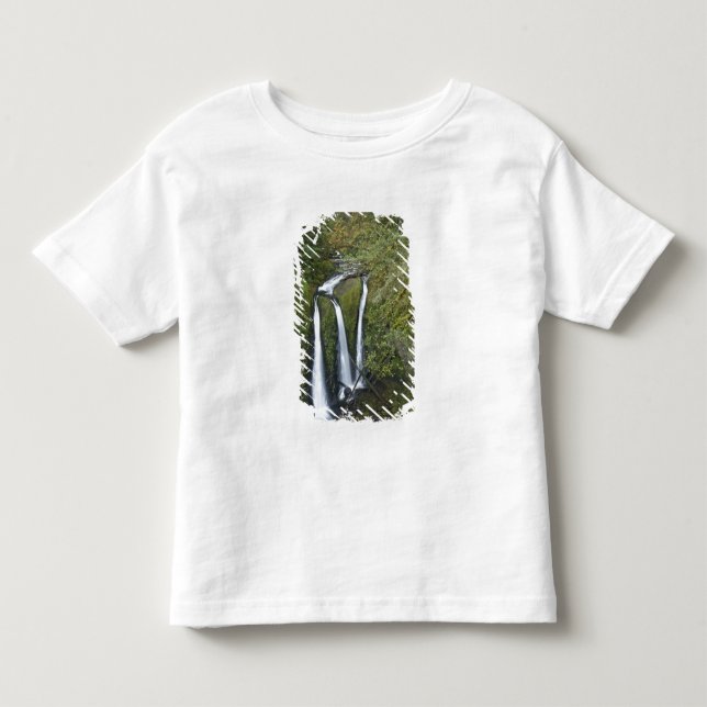 Camiseta De Bebé Cataratas triples, desfiladero del río Columbia (Anverso)
