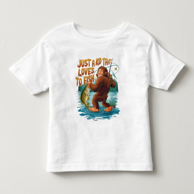 Camiseta De Bebé Catch de Bigfoots del día (Anverso)