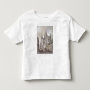Camiseta De Bebé Catedral de Bayeux, visión desde el sureste