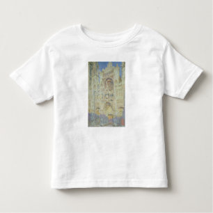 Camiseta De Bebé Catedral de Claude Monet el   Ruán en la puesta