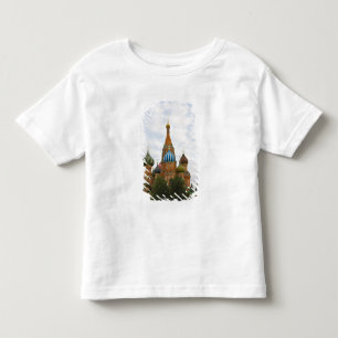 Camiseta De Bebé Catedral de San Basilio en la Plaza Roja, Moscú