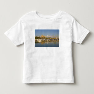 Camiseta De Bebé Catedral y marina, Palma, Mallorca, España