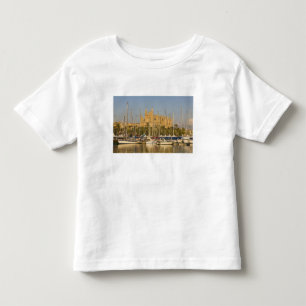 Camiseta De Bebé Catedral y marina, Palma, Mallorca, España 2