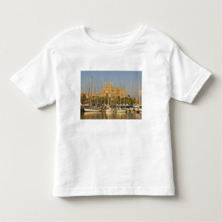 Camiseta De Bebé Catedral y puerto deportivo, Palma, Mallorca, Espa