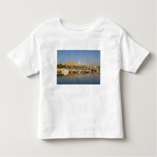 Camiseta De Bebé Catedral y puerto deportivo, Palma, Mallorca, Espa