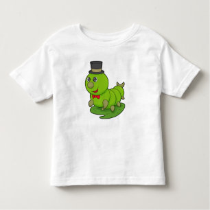 Camiseta De Bebé Caterpillar como Caballero con Cilindro
