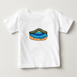 Camiseta De Bebé Caterpillar con Donut