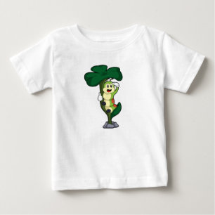 Camiseta De Bebé Caterpillar con hoja