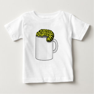 Camiseta De Bebé Caterpillar con Mug