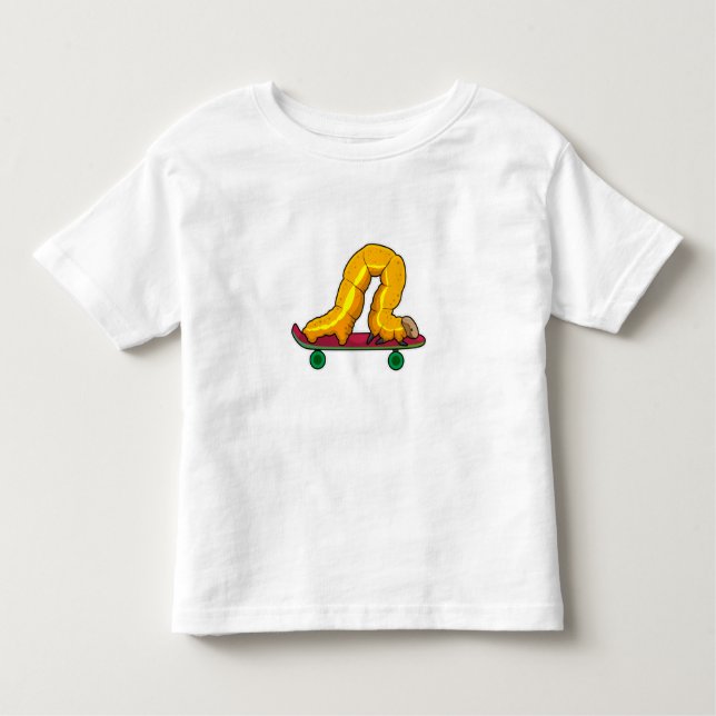 Camiseta De Bebé Caterpillar Skater (Anverso)