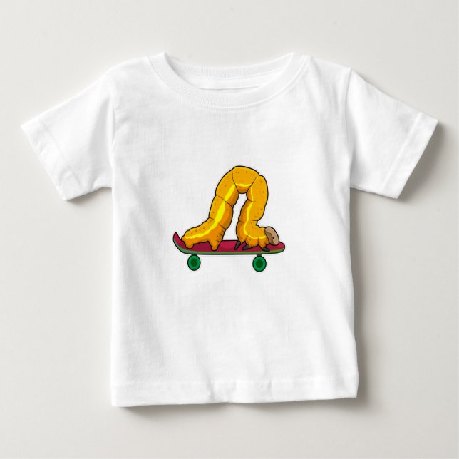 Camiseta De Bebé Caterpillar Skater (Anverso)