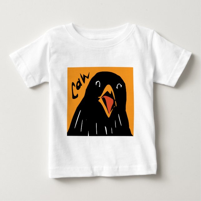 Camiseta De Bebé Caw (Anverso)