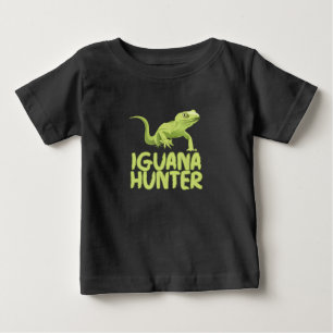 Camiseta De Bebé Caza de iguana - Mascota divertida del reptil de i