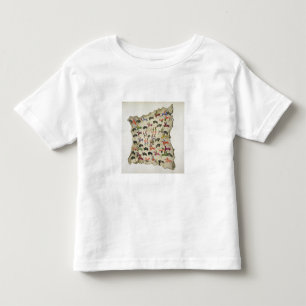 Camiseta De Bebé Caza del búfalo (pigmento en alce-piel)