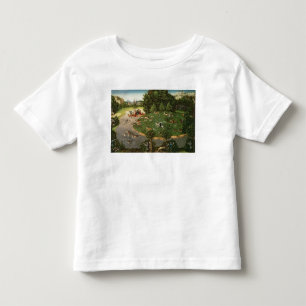 Camiseta De Bebé Caza del macho del elector Friedrich III el