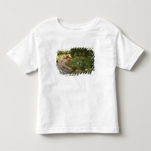 Camiseta De Bebé Caza del macho del elector Friedrich III el