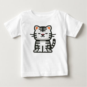 Camiseta De Bebé Cazador intrépido: Diseño de energía para tigres