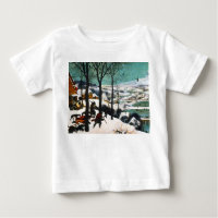 Cazadores en el paisaje de la nieve Pieter Bruegel