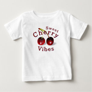 Camiseta De Bebé Cebolla de cerezas