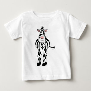Camiseta De Bebé Cebra