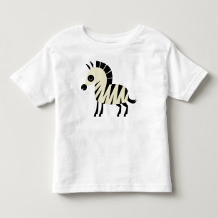 Camiseta De Bebé Cebra linda