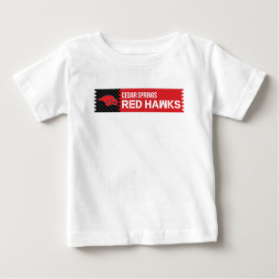 Camiseta De Bebé Cedar Springs Red Hawks
