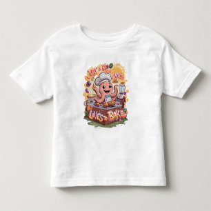 Camiseta De Bebé Cefalopodo culinario: Delicia de cocina de pulpo
